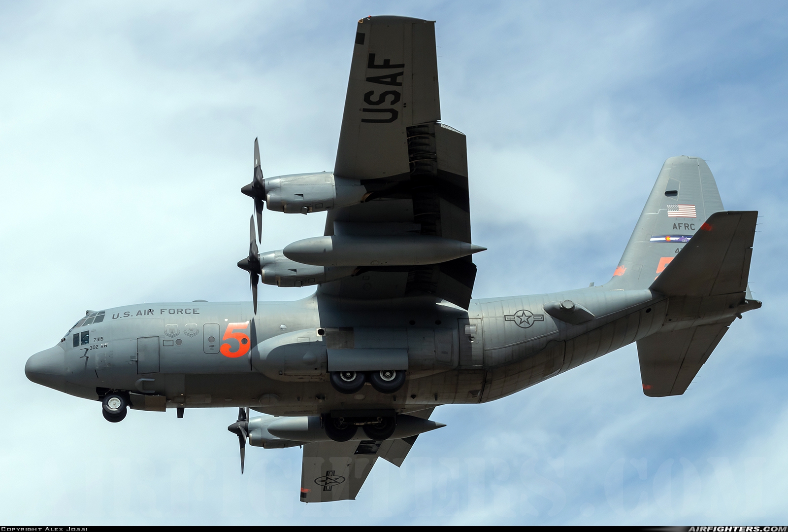 USA - Air Force Lockheed C-130H Hercules (L-382) 94-7315 at Portland - Int. (PDX / KPDX), USA