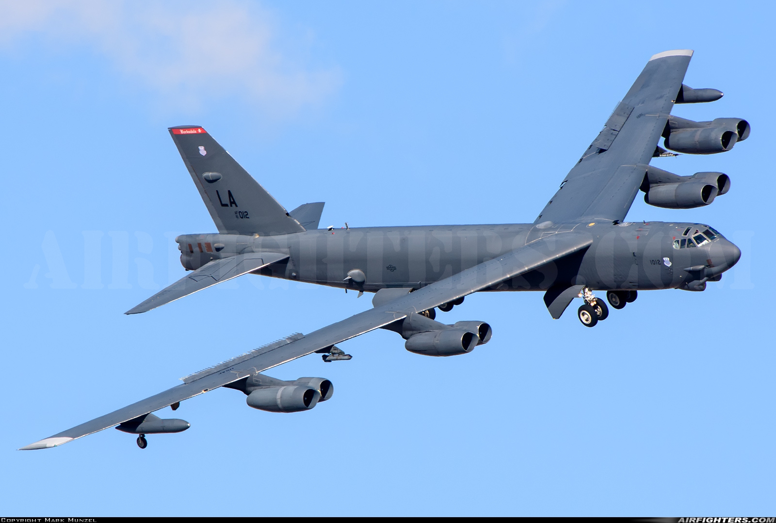 USA - Air Force Boeing B-52H Stratofortress 61-0012 at Las Vegas - Nellis AFB (LSV / KLSV), USA