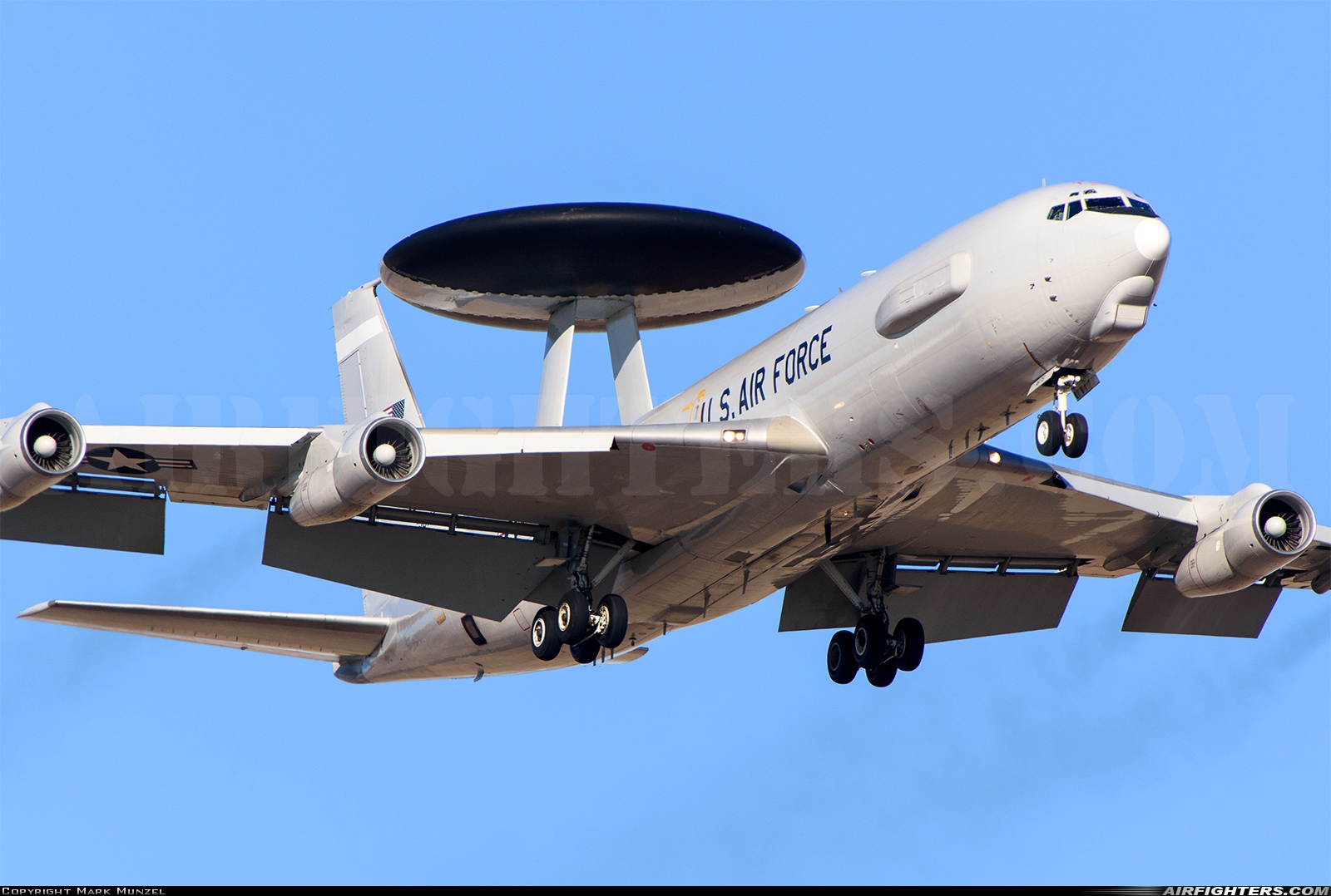 USA - Air Force Boeing E-3B Sentry (707-300) 73-1675 at Las Vegas - Nellis AFB (LSV / KLSV), USA