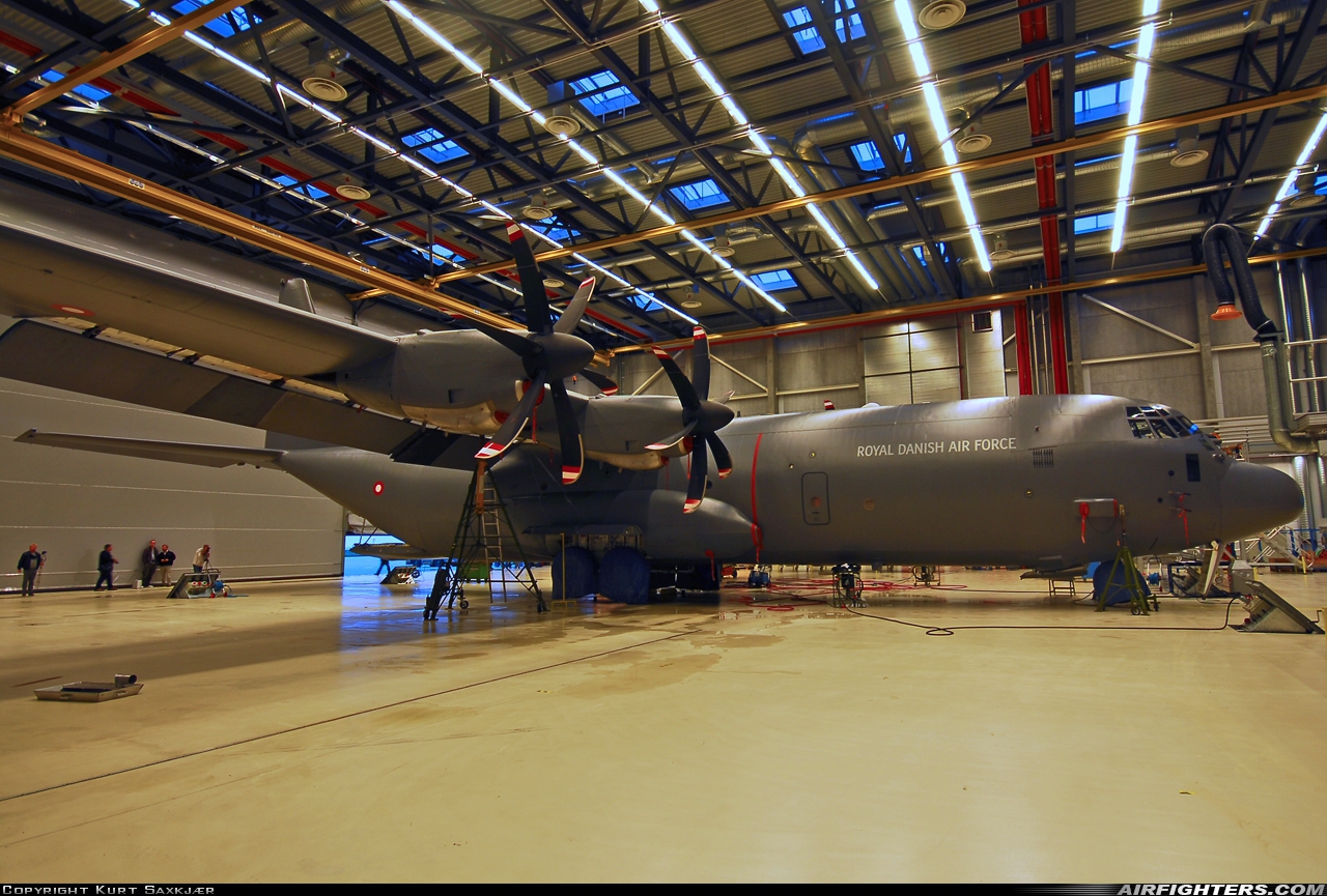 Denmark - Air Force Lockheed Martin C-130J-30 Hercules (L-382) B-538 at Aalborg (AAL / EKYT), Denmark