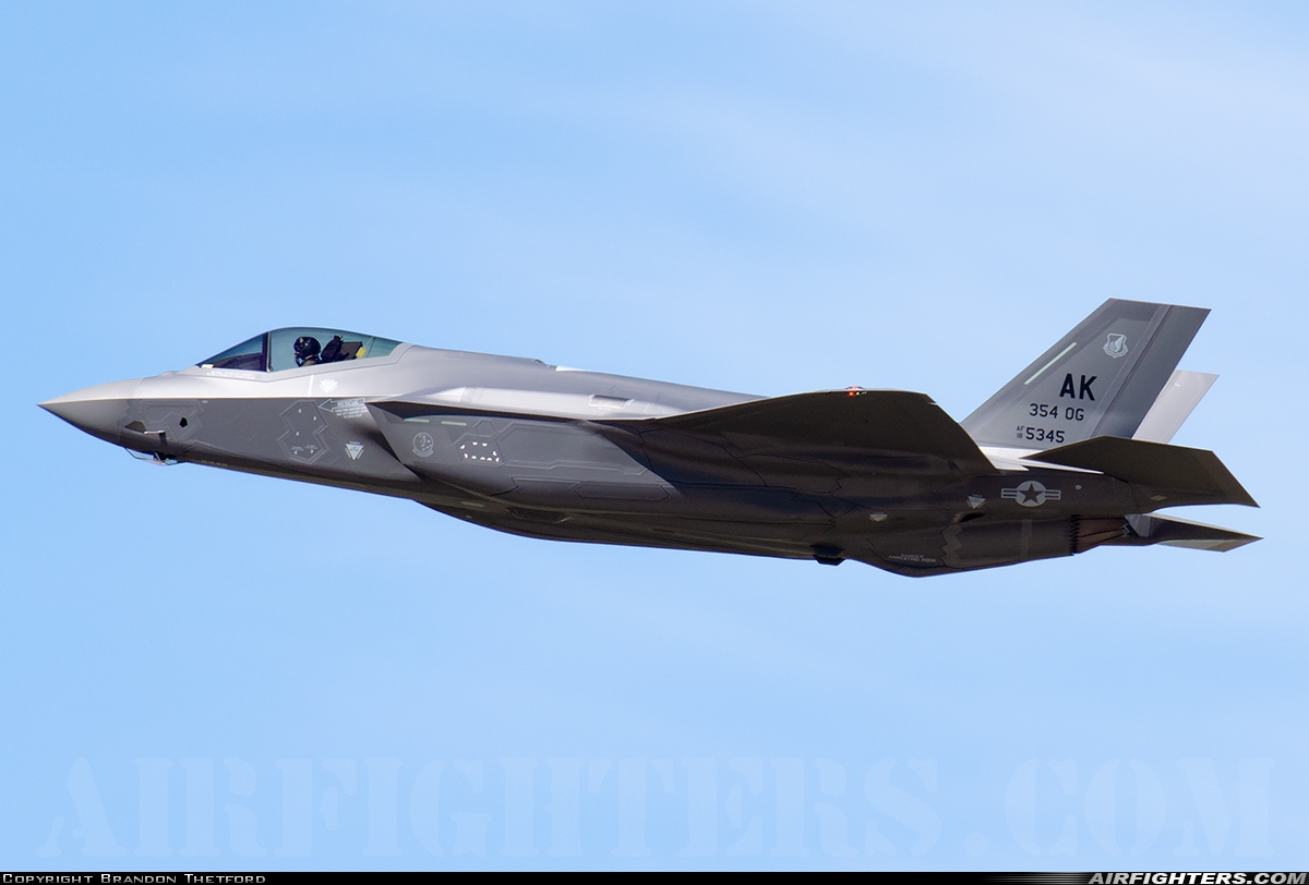 USA - Air Force Lockheed Martin F-35A Lightning II 18-5345 at Fort Worth - NAS JRB / Carswell Field (AFB) (NFW / KFWH), USA