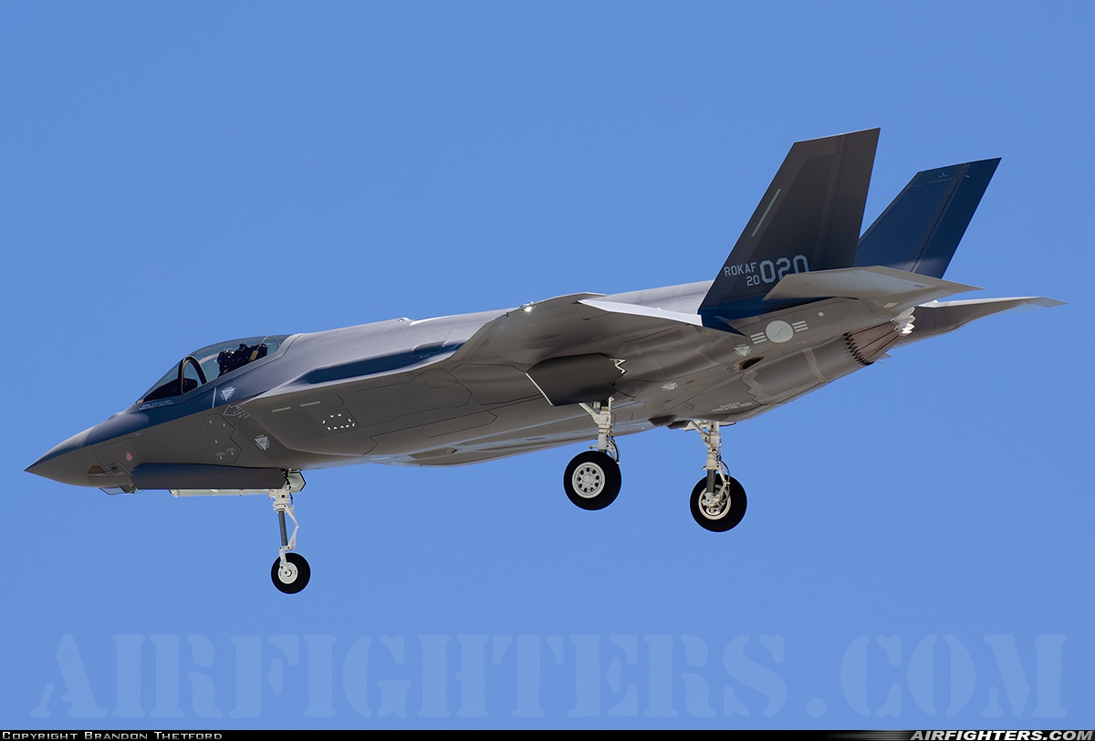 South Korea - Air Force Lockheed Martin F-35A Lightning II 20-020 at Fort Worth - NAS JRB / Carswell Field (AFB) (NFW / KFWH), USA