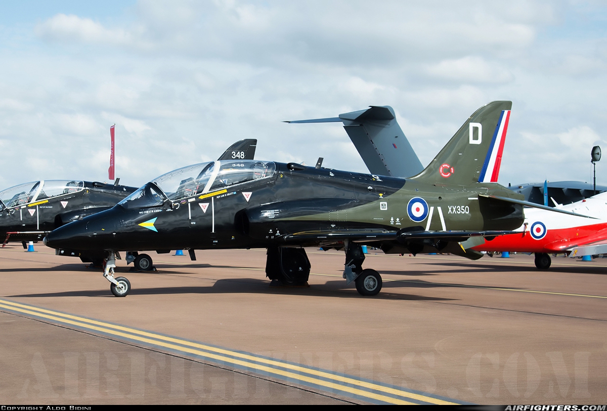 UK - Air Force British Aerospace Hawk T.1A XX350 at Fairford (FFD / EGVA), UK
