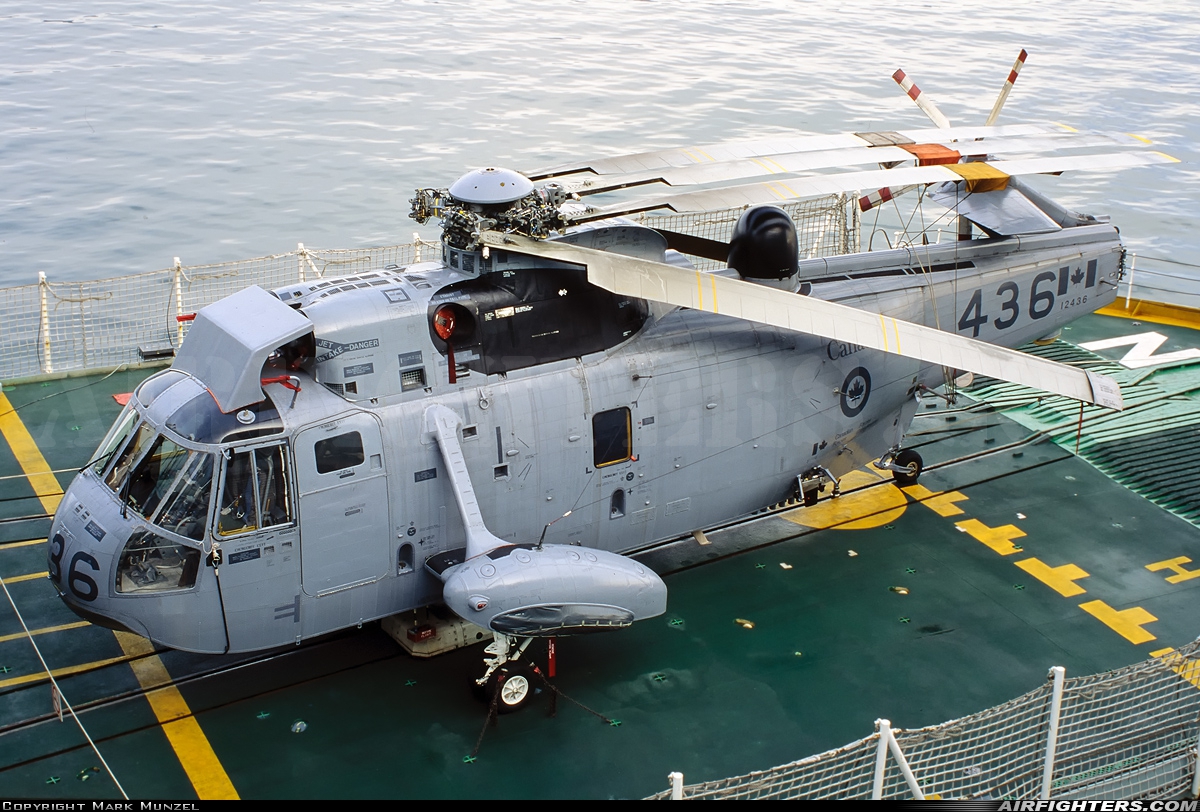 Canada - Air Force Sikorsky CH-124A Sea King (S-61A) 12436 at Off-Airport - Vancouver Harbour, Canada
