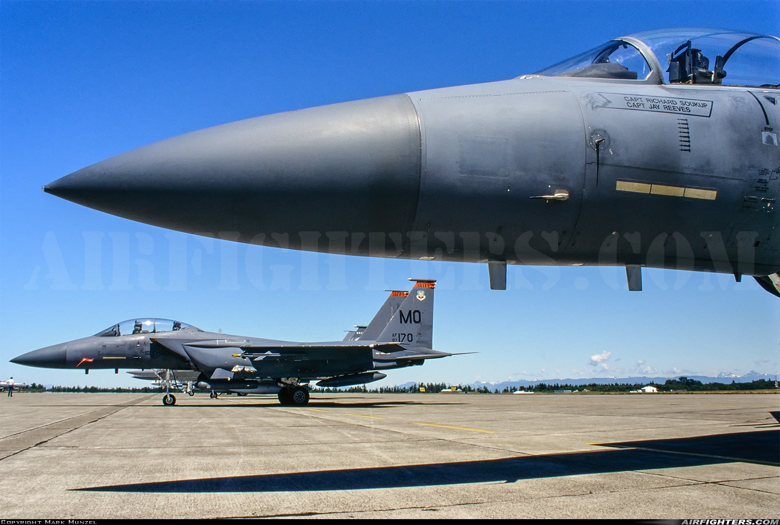 USA - Air Force McDonnell Douglas F-15E Strike Eagle 87-0170 at Comox (YQQ / CYQQ), Canada