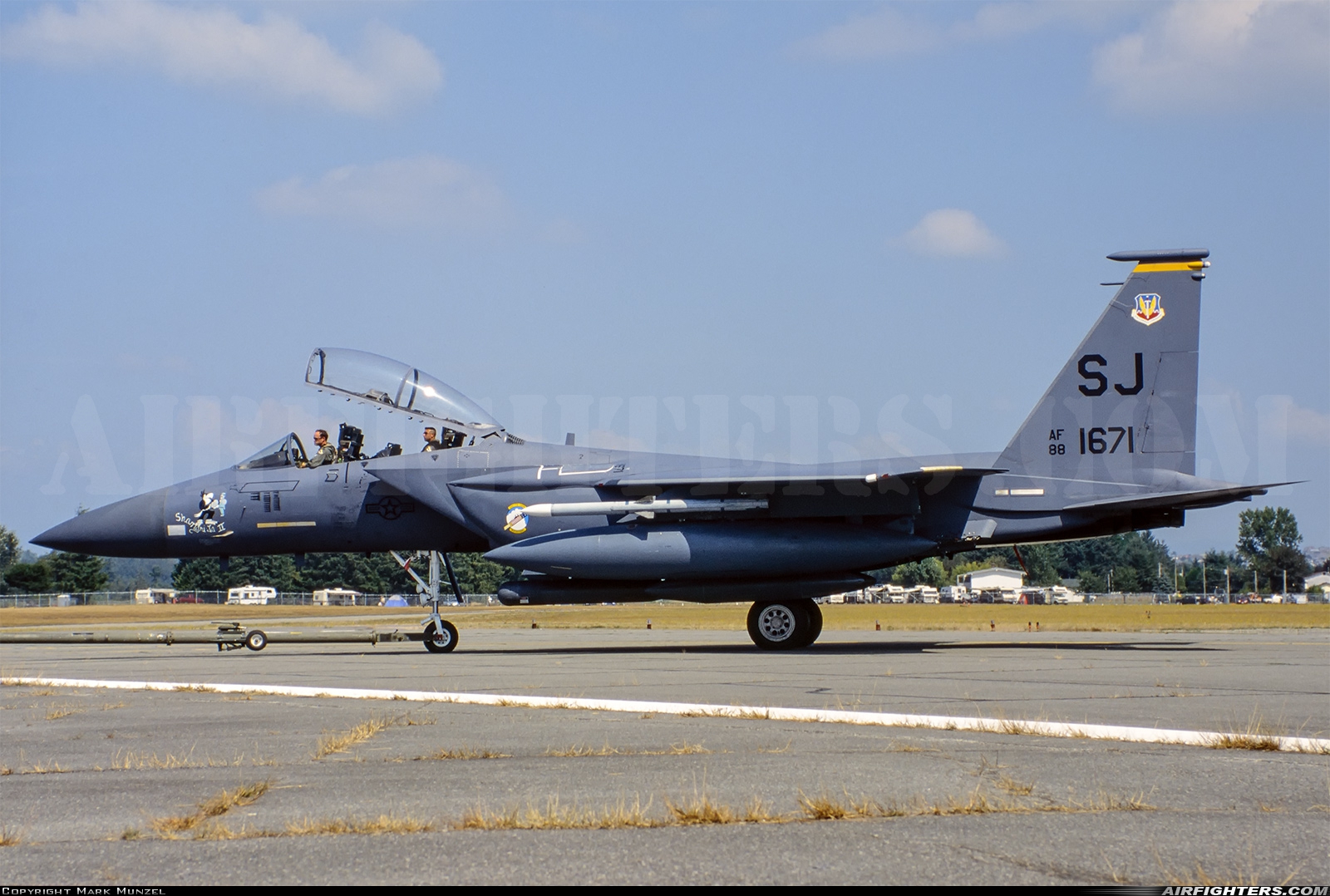 USA - Air Force McDonnell Douglas F-15E Strike Eagle 88-1671 at Abbotsford (YXX / CYXX), Canada