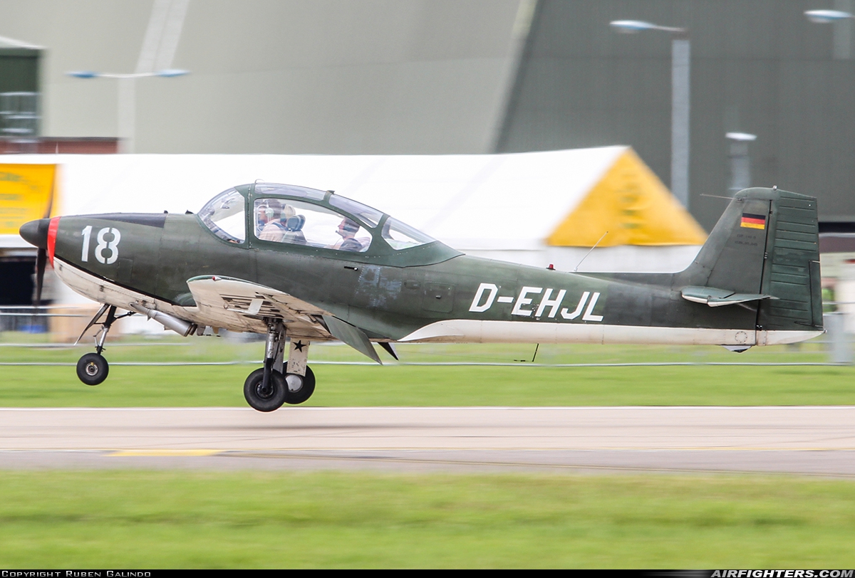 Private Piaggio P-149D D-EHJL at Waddington (WTN / EGXW), UK