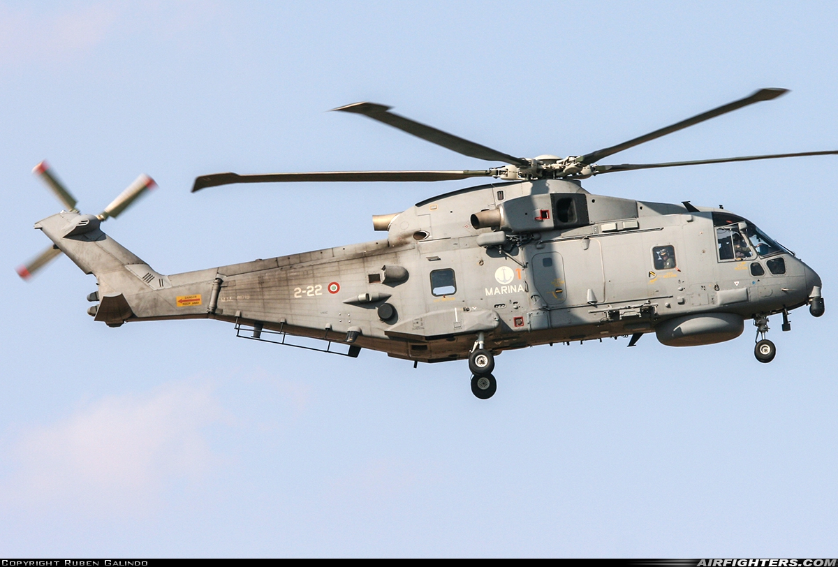 Italy - Navy AgustaWestland AW101 Mk110ASW MM81719 at Albacete (- Los Llanos) (LEAB), Spain