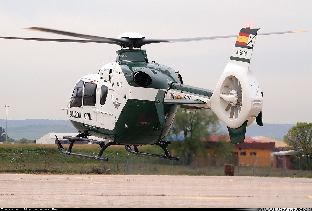 Spain - Guardia Civil Eurocopter EC-135P2+ HU.26-09 at Madrid - Torrejon (TOJ / LETO), Spain