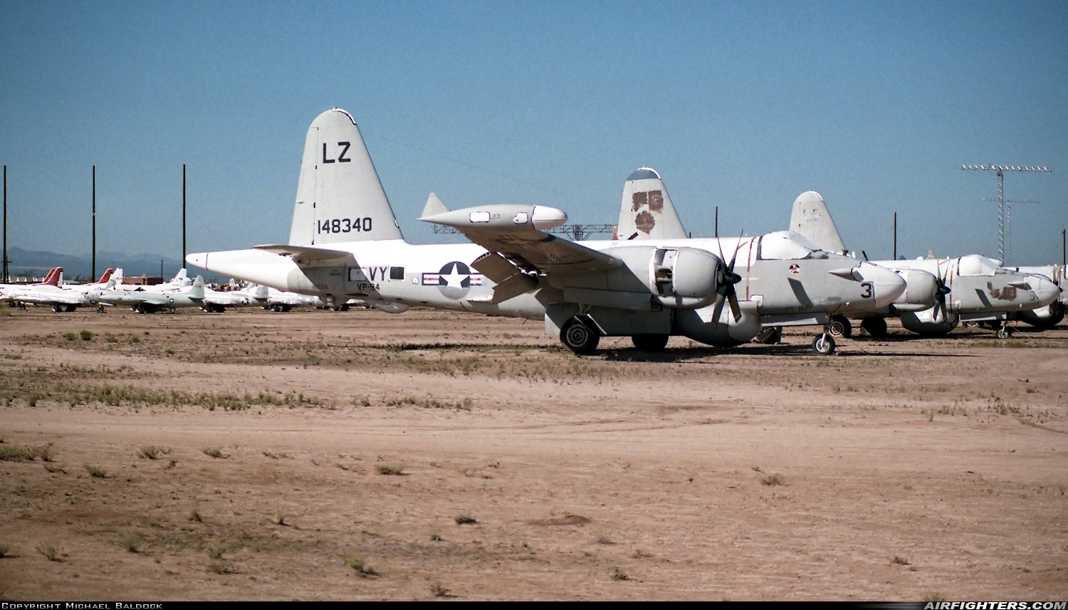 USA - Navy Lockheed SP-2H Neptune 148340 at Tucson - Davis-Monthan AFB (DMA / KDMA), USA