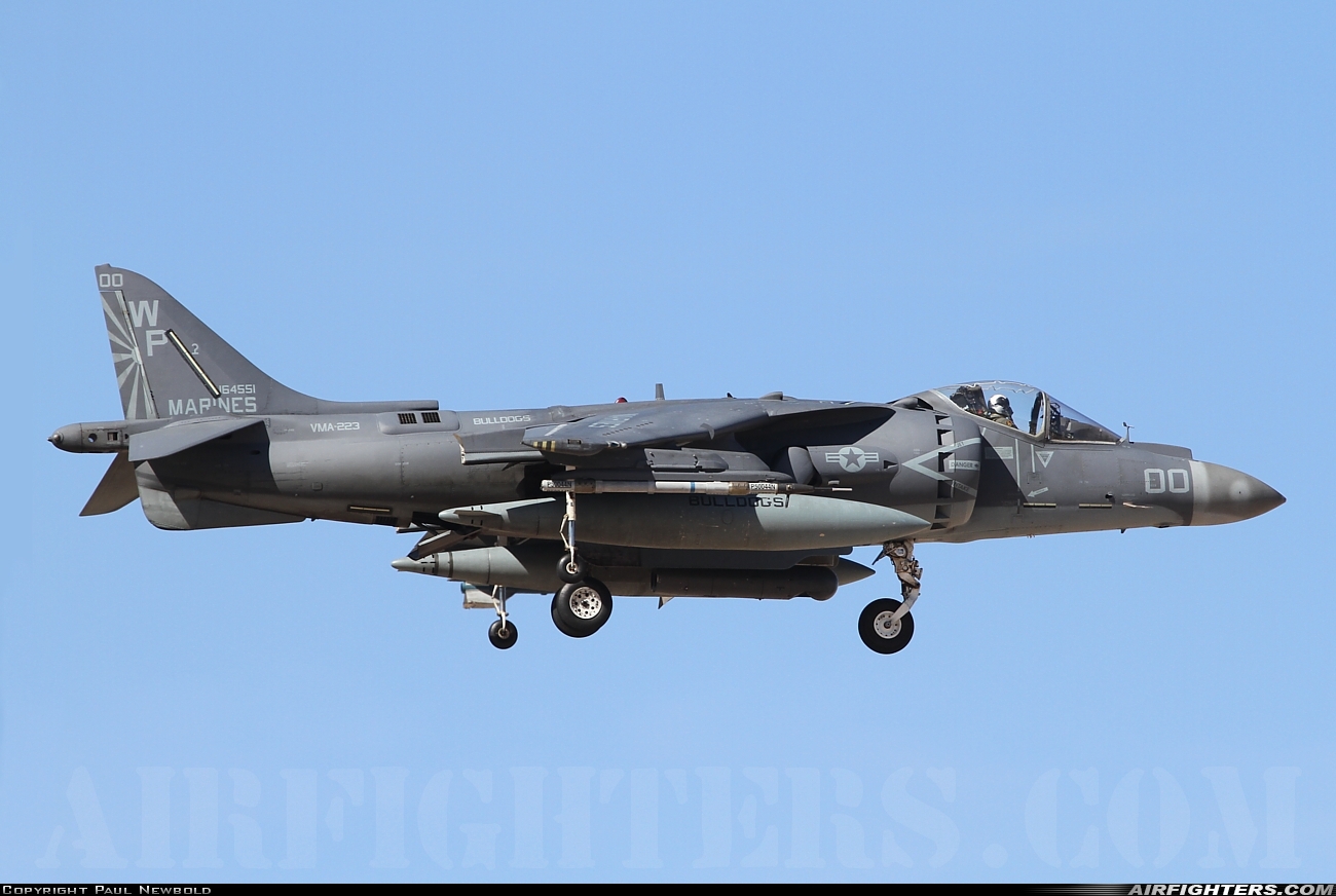 USA - Marines McDonnell Douglas AV-8B+ Harrier ll 164551 at Yuma - MCAS / Int. (NYL / KNYL), USA