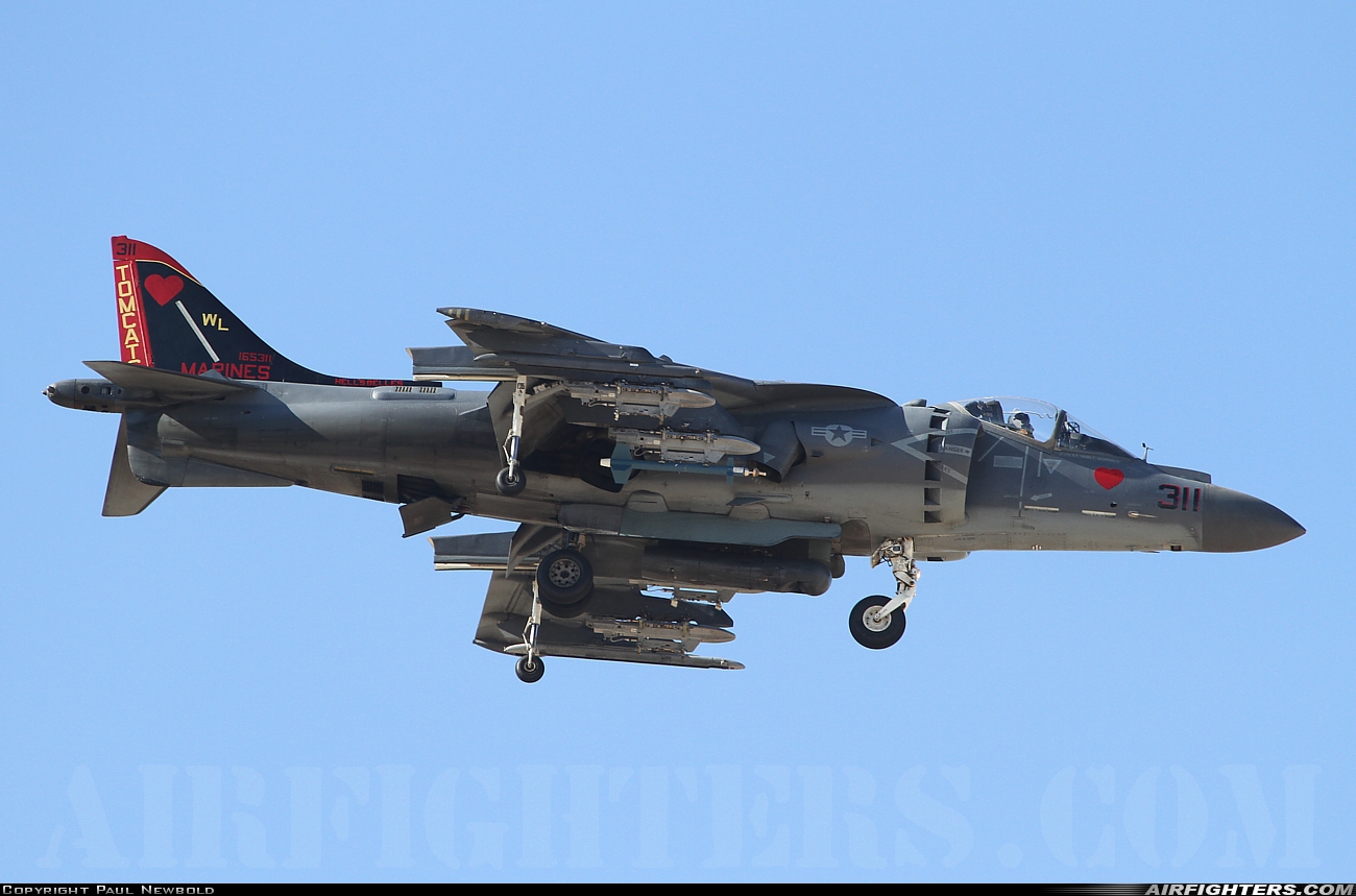 USA - Marines McDonnell Douglas AV-8B+ Harrier ll 165311 at Yuma - MCAS / Int. (NYL / KNYL), USA
