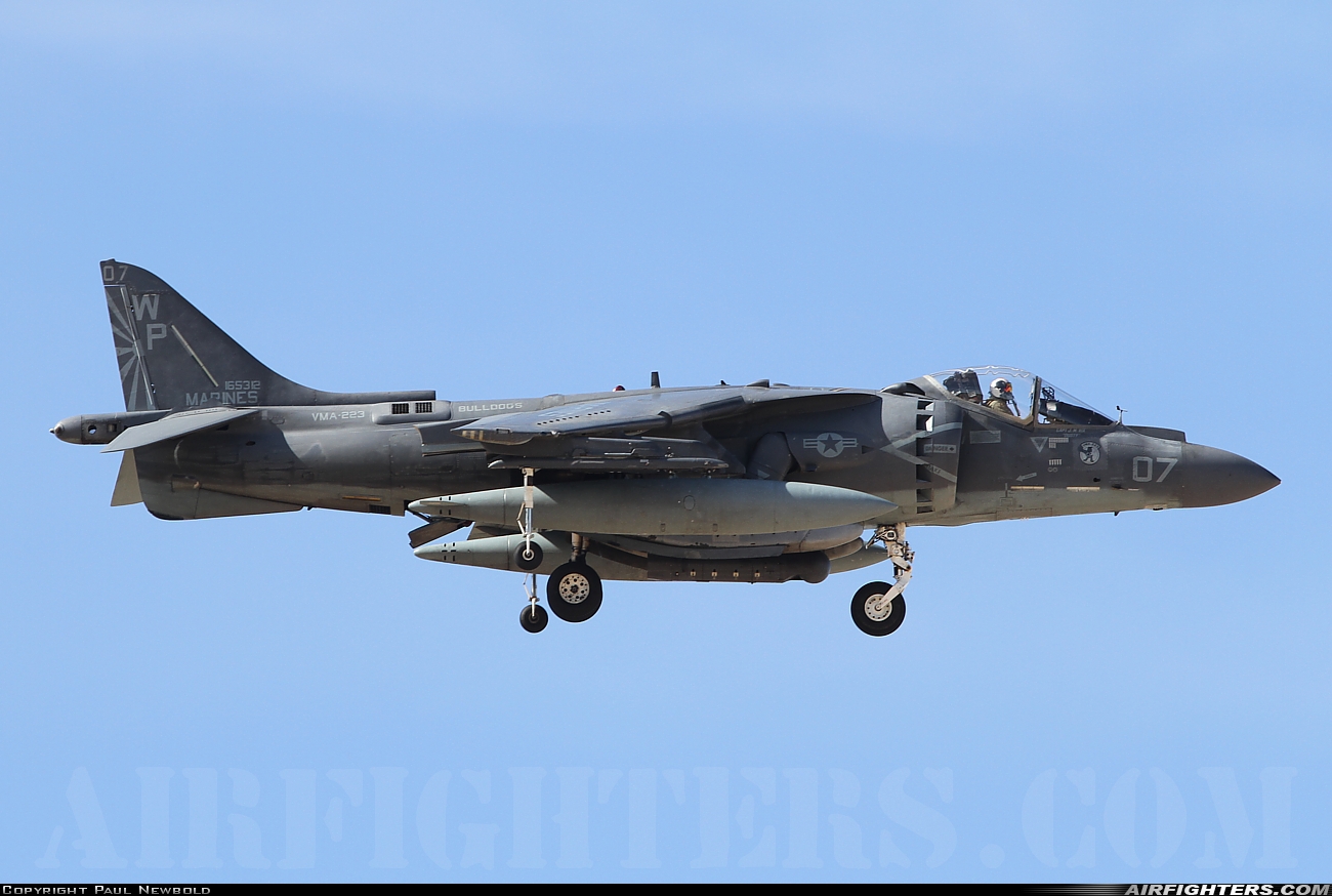 USA - Marines McDonnell Douglas AV-8B+ Harrier ll 165312 at Yuma - MCAS / Int. (NYL / KNYL), USA