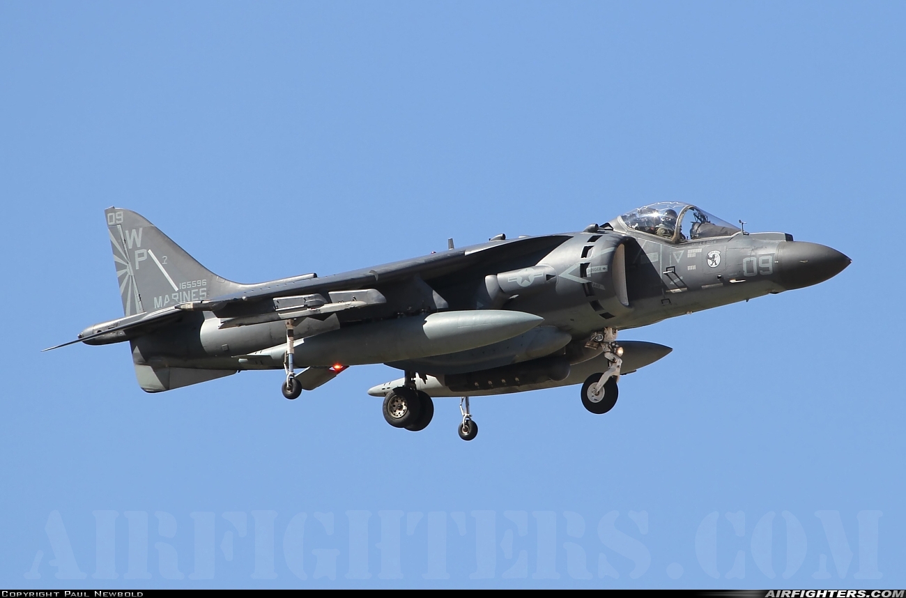 USA - Marines McDonnell Douglas AV-8B+ Harrier ll 165596 at Yuma - MCAS / Int. (NYL / KNYL), USA
