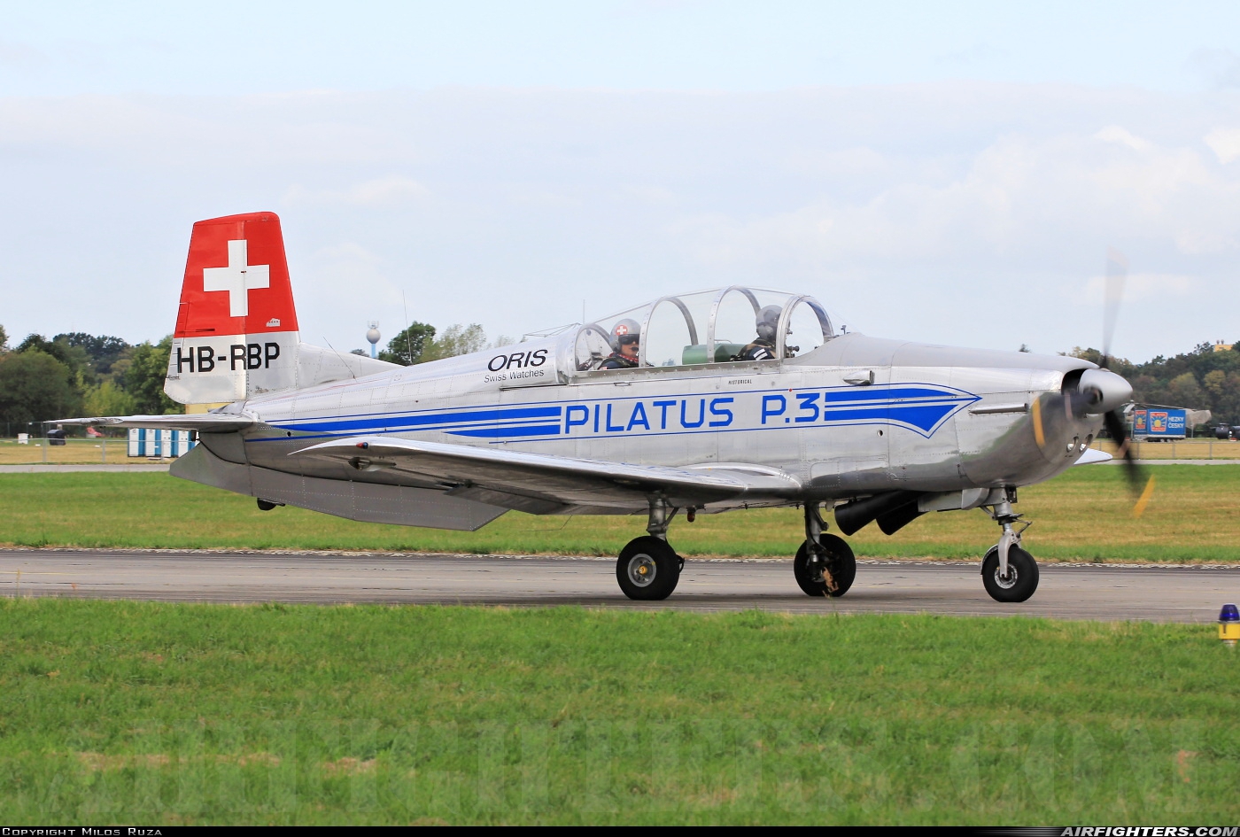 Private - P-3 Flyers Pilatus P-3-05 HB-RBP at Hradec Kralove (LKHK), Czech Republic