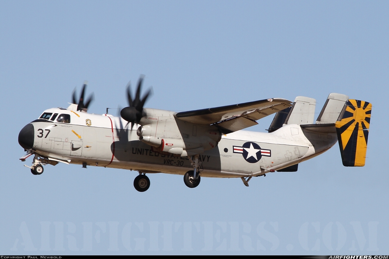 USA - Navy Grumman C-2A Greyhound 162141 at El Centro - NAF (NJK / KNJK), USA
