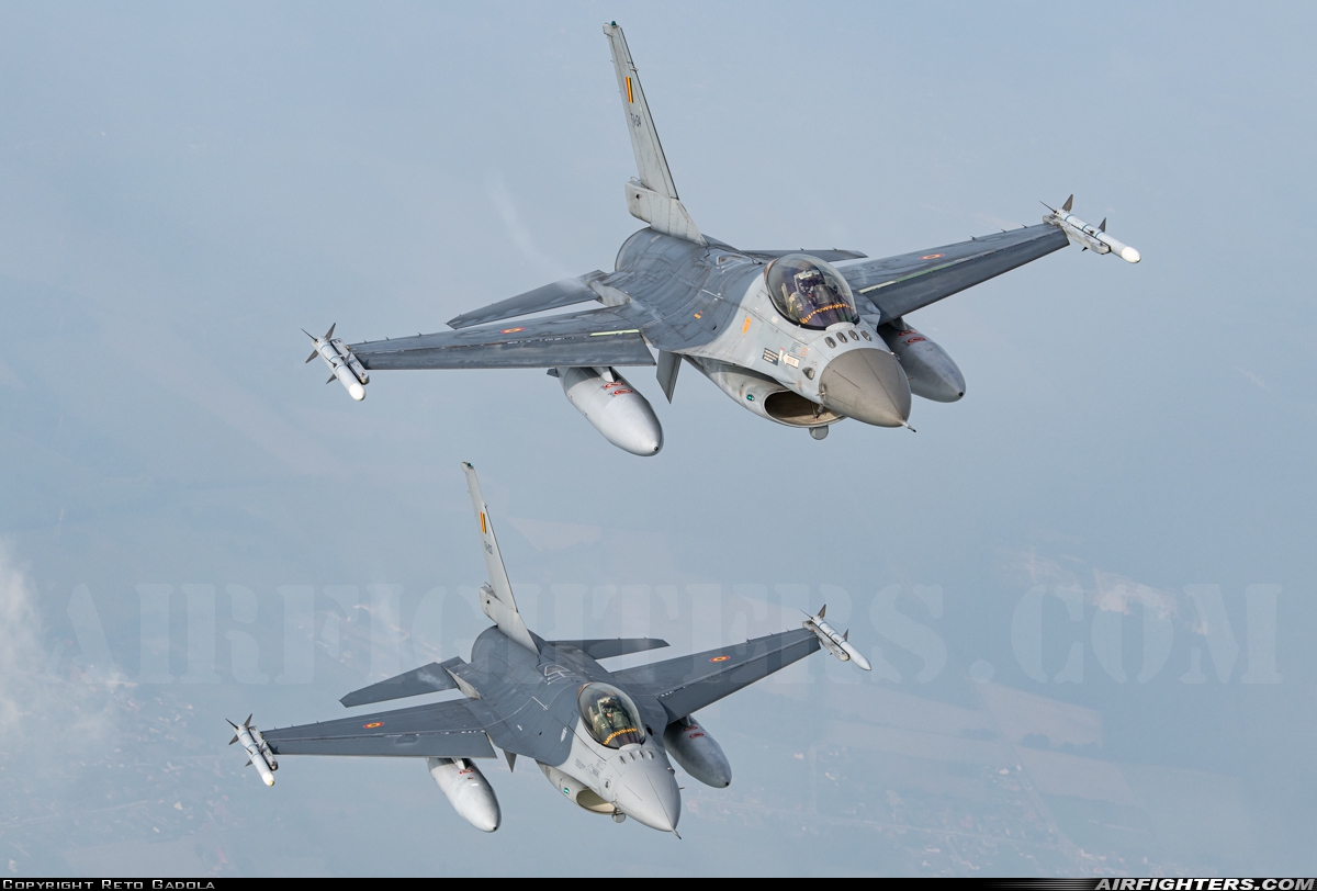 Belgium - Air Force General Dynamics F-16AM Fighting Falcon FA-134 at In Flight, Belgium