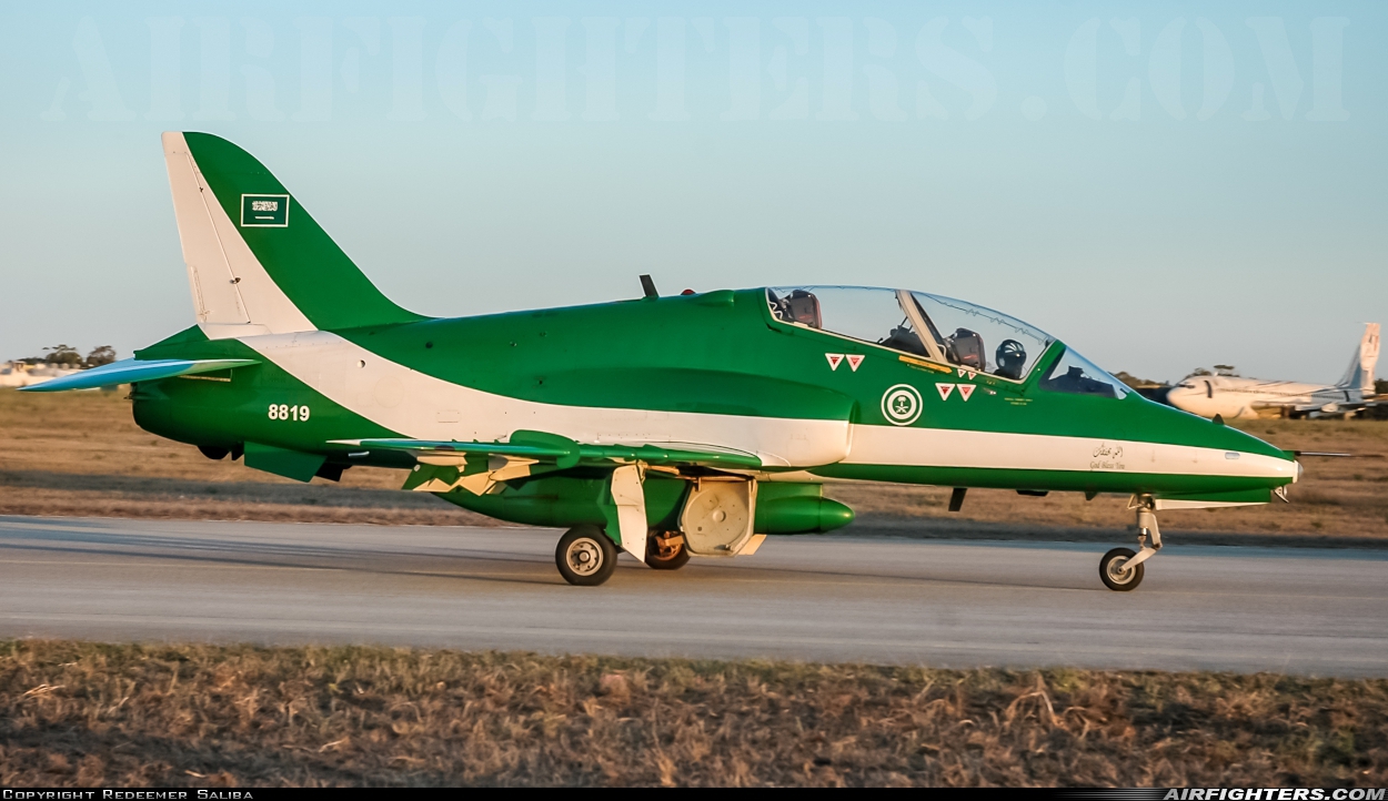 Saudi Arabia - Air Force British Aerospace Hawk Mk.65A 8819 at Luqa - Malta International (MLA / LMML), Malta