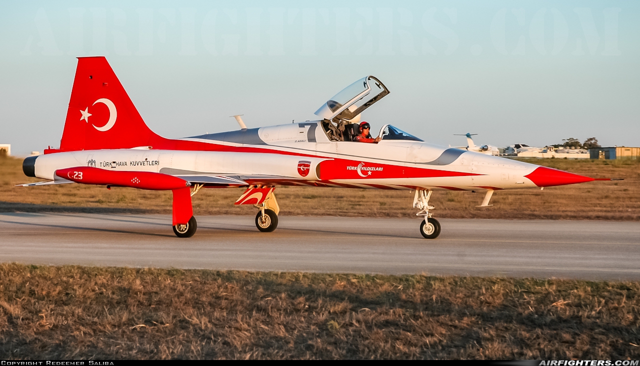 Türkiye - Air Force Canadair NF-5A-2000 (CL-226) 70-3023 at Luqa - Malta International (MLA / LMML), Malta