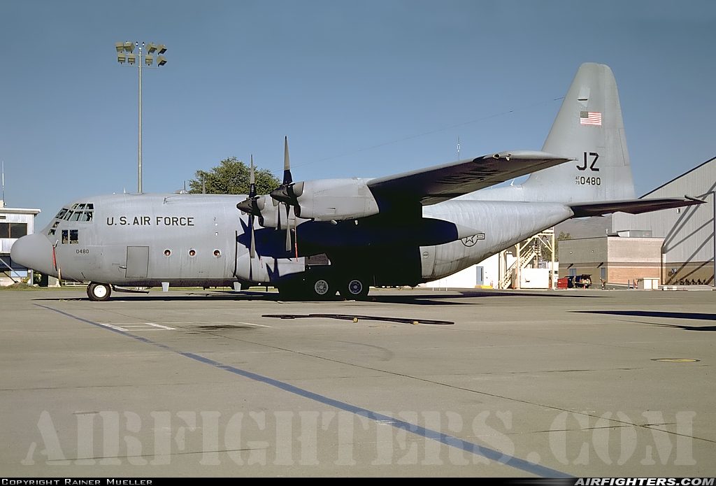 USA - Air Force Lockheed C-130H Hercules (L-382) 79-0480 at Reno / Tahoe - Int. (Cannon) (RNO / KRNO), USA
