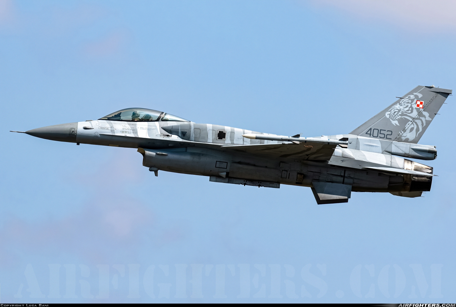 Poland - Air Force General Dynamics F-16C Fighting Falcon 4052 at Fairford (FFD / EGVA), UK
