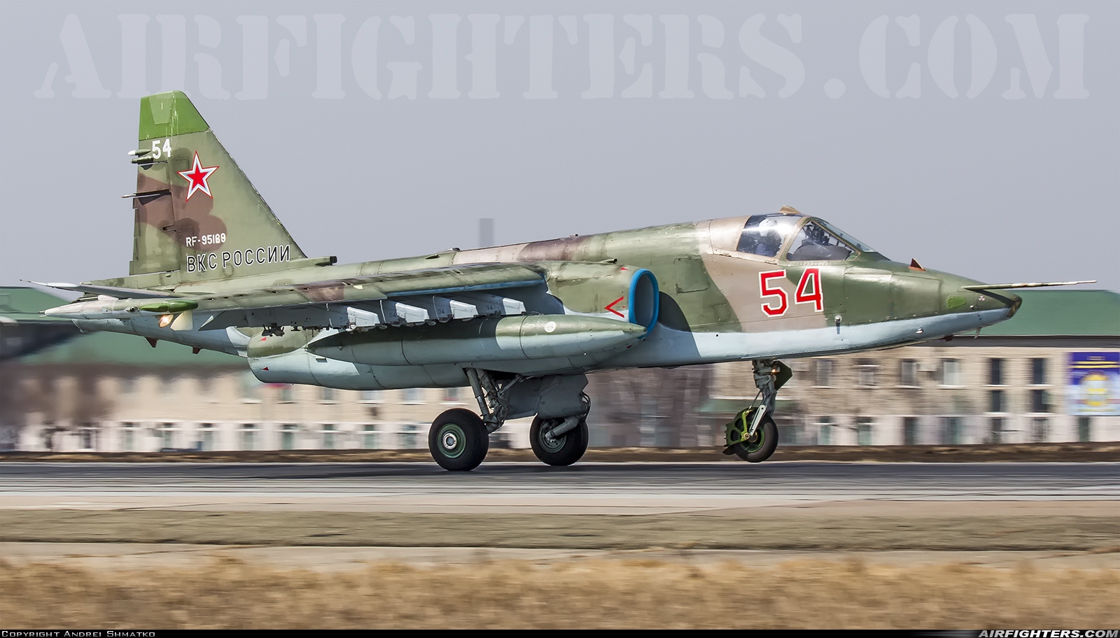 Russia - Air Force Sukhoi Su-25SM RF-95169 at Withheld, Russia