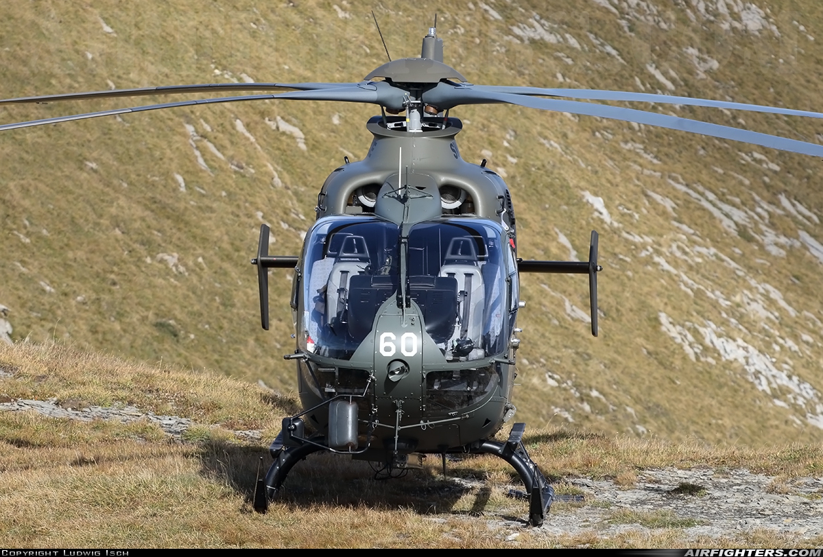 Switzerland - Air Force Eurocopter TH05 (EC-635P2+) T-360 at Off-Airport - Axalp, Switzerland
