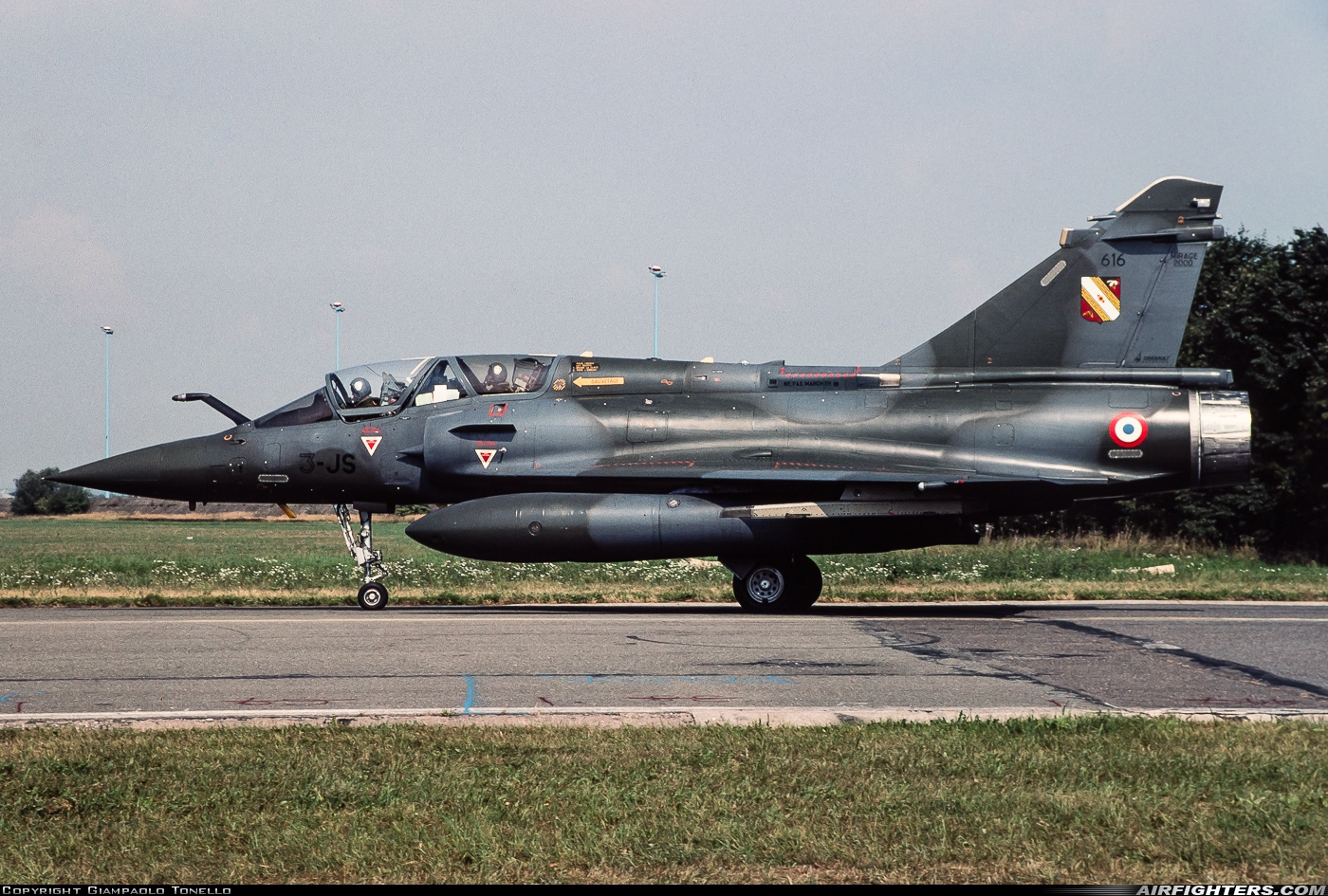 France - Air Force Dassault Mirage 2000D 616 at Hradec Kralove (LKHK), Czech Republic