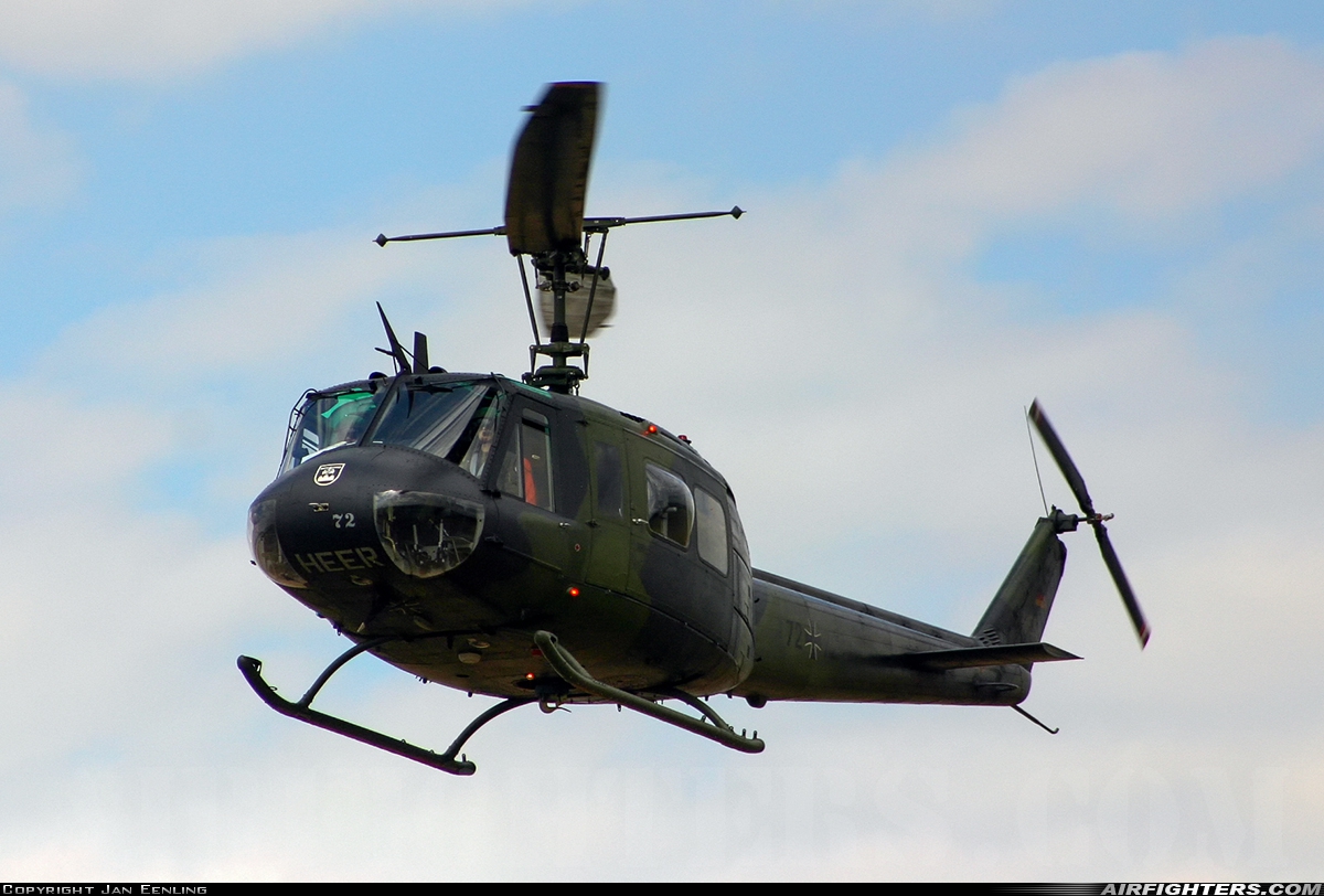 Germany - Army Bell UH-1D Iroquois (205) 72+72 at Norvenich (ETNN), Germany