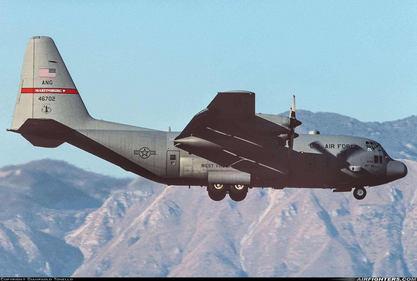 USA - Air Force Lockheed C-130H Hercules (L-382) 94-6702 at Aviano (- Pagliano e Gori) (AVB / LIPA), Italy