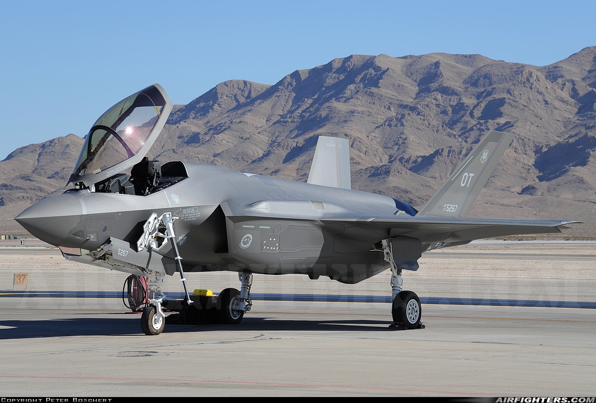 USA - Air Force Lockheed Martin F-35A Lightning II 17-5267 at Las Vegas - Nellis AFB (LSV / KLSV), USA