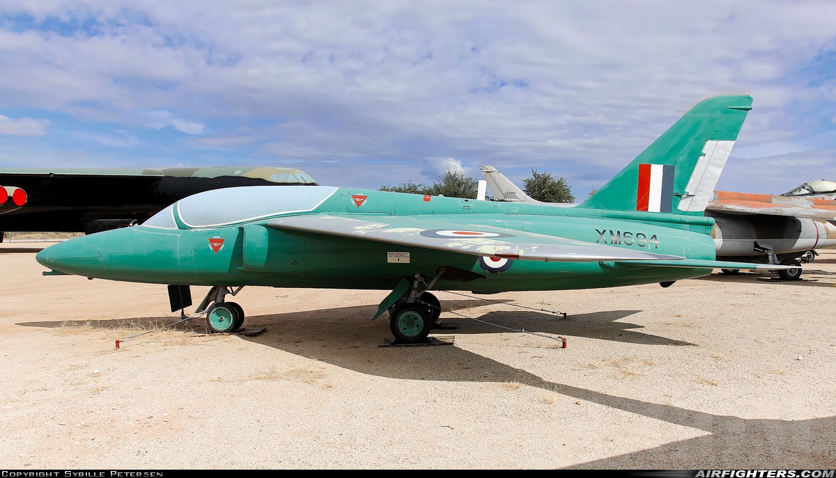 UK - Air Force Folland Gnat T.1 XM694 at Tucson - Pima Air and Space Museum, USA