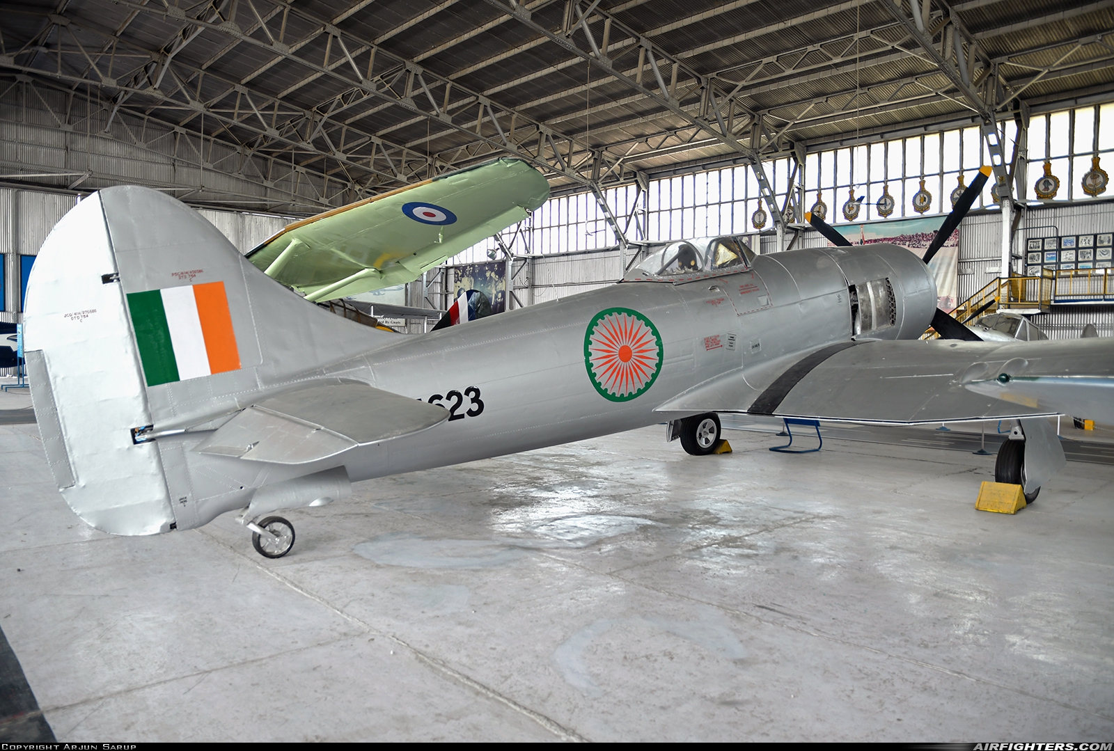 India - Air Force Hawker Tempest II HA623 at Delhi - Indira Gandhi (DEL / VIDP), India