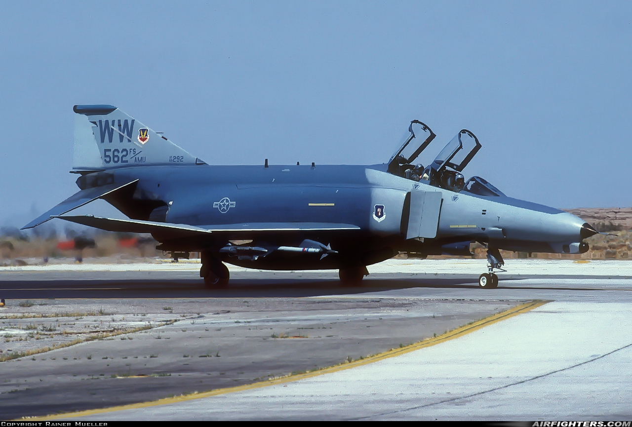 USA - Air Force McDonnell Douglas F-4G Phantom II 69-0292 at Victorville - Southern California Logistics (Int.) (George AFB) (VCV), USA