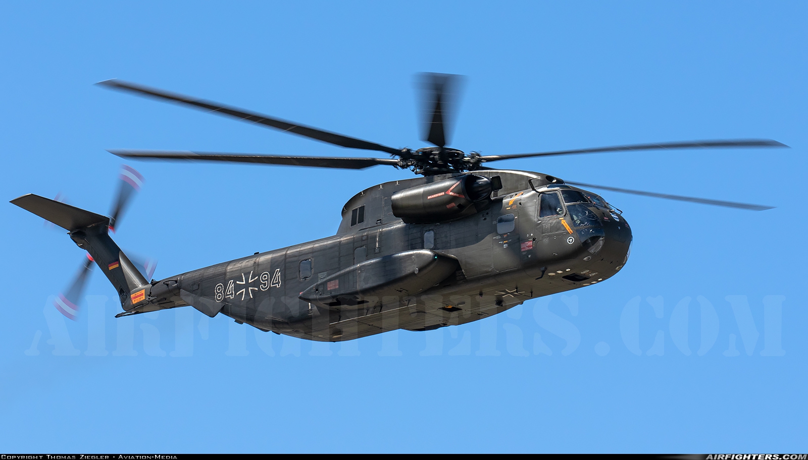 Germany - Air Force Sikorsky CH-53G (S-65) 84+94 at Ingolstadt - Manching (ETSI), Germany