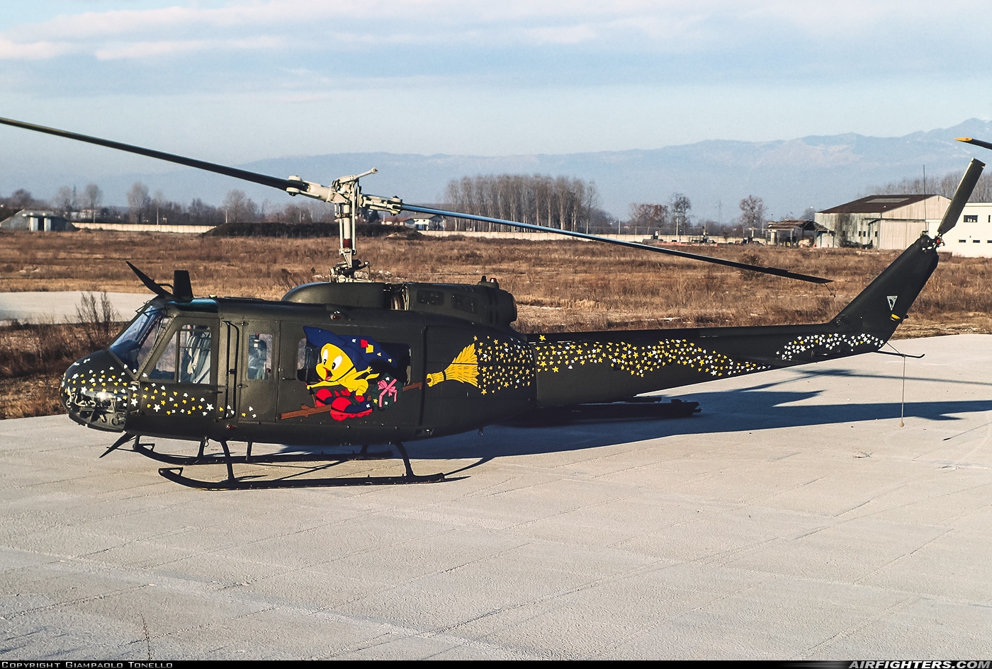 Italy - Army Agusta-Bell AB-205A-1 MM80542 at Casarsa della Delizia (LIDK), Italy