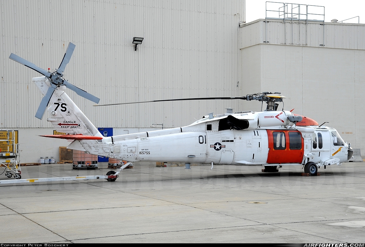 USA - Navy Sikorsky MH-60S Knighthawk (S-70A) 165755 at Lemoore - NAS / Reeves Field (NLC), USA