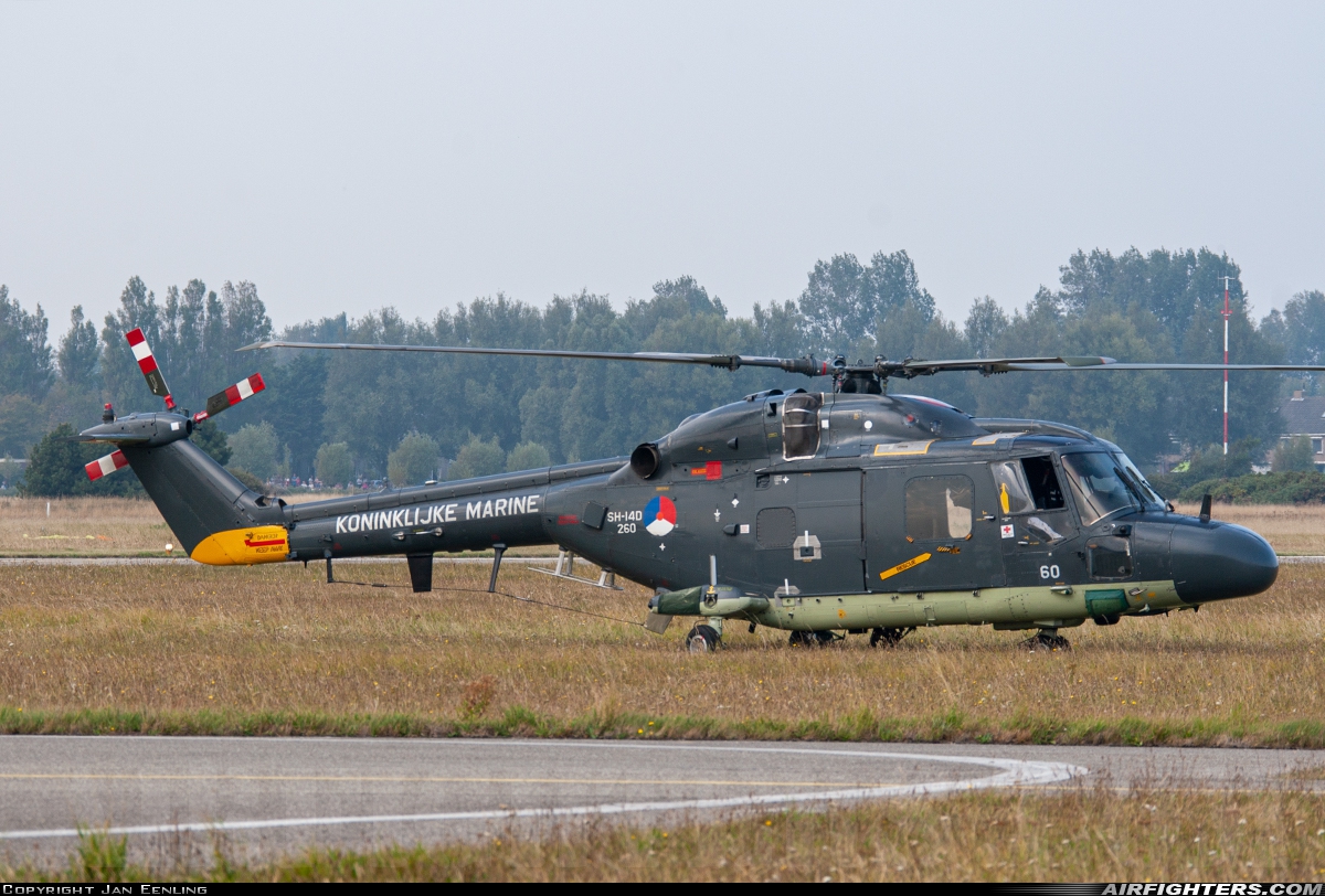 Netherlands - Navy Westland WG-13 Lynx SH-14D 260 at Den Helder - De Kooy (DHR / EHKD), Netherlands