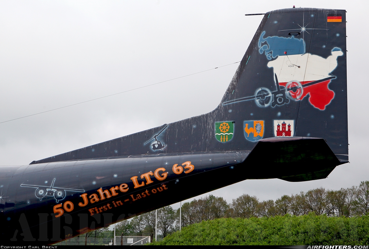 Germany - Air Force Transport Allianz C-160D 50+85 at Hohn (ETNH), Germany