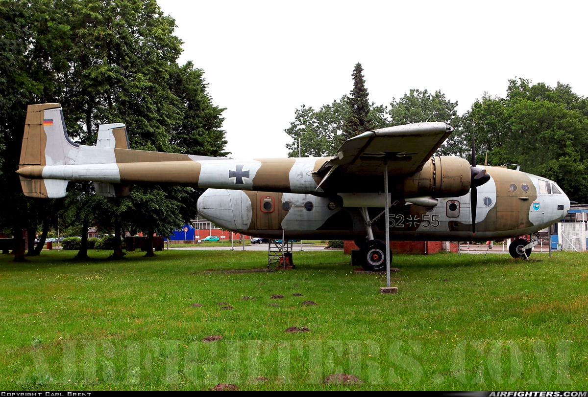 Germany - Air Force Nord N-2501D Noratlas 53+55 at Off-Airport - Hohn, Germany