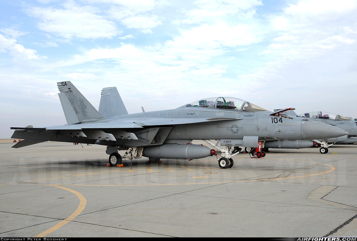 USA - Navy Boeing F/A-18F Super Hornet 168488 at Lemoore - NAS / Reeves Field (NLC), USA