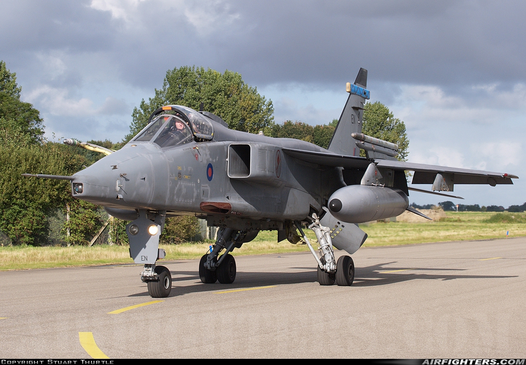 UK - Air Force Sepecat Jaguar GR3 XZ109 at Coltishall (CLF / EGYC), UK