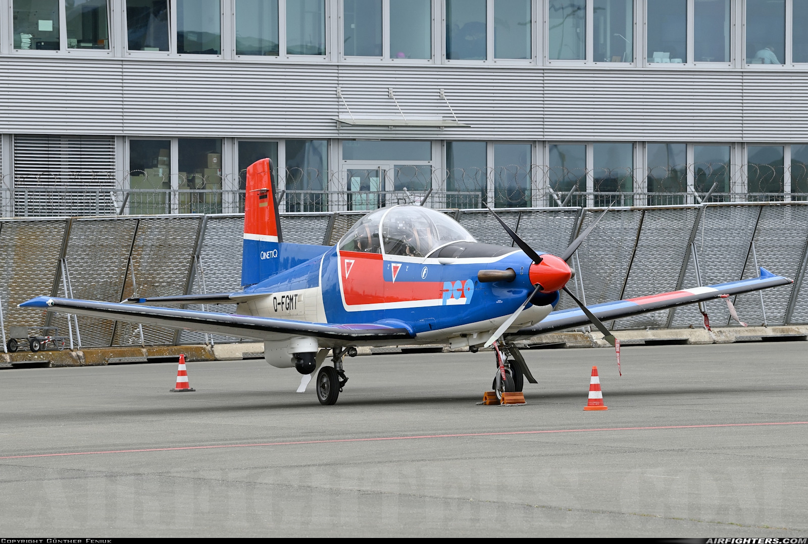 Company Owned - QinetiQ Pilatus PC-9B D-FGMT at Nuremberg (NUE / EDDN), Germany
