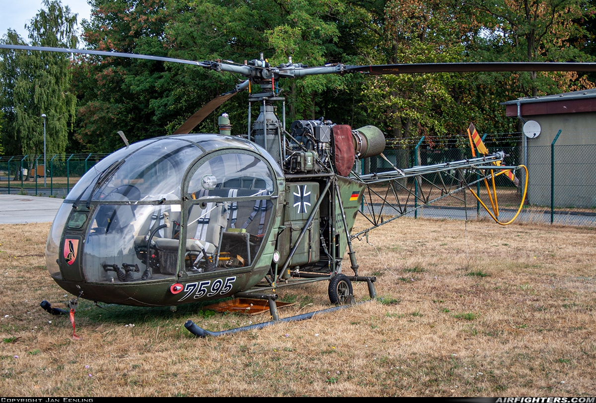 Germany - Army Sud Aviation SE.3130 Alouette II 75+95 at Celle-Arloh (ETHC), Germany