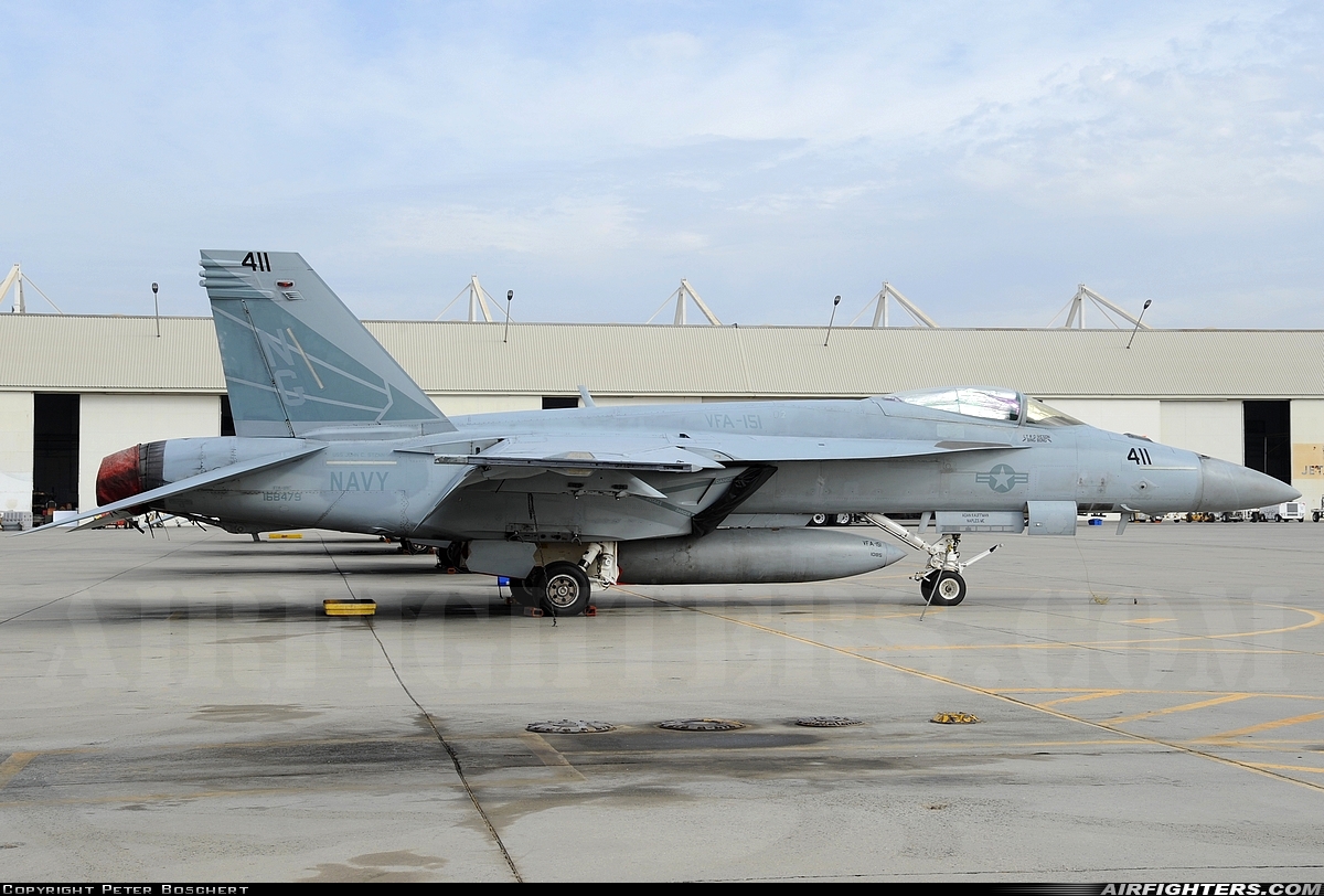 USA - Navy Boeing F/A-18E Super Hornet 168479 at Lemoore - NAS / Reeves Field (NLC), USA
