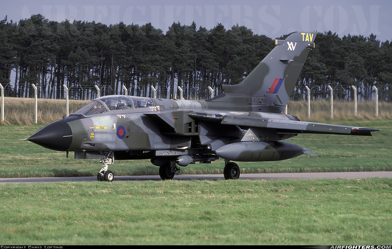 UK - Air Force Panavia Tornado GR1 ZA319 at Lossiemouth (LMO / EGQS), UK