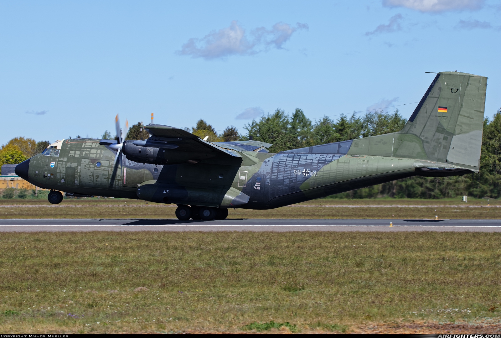 Germany - Air Force Transport Allianz C-160D 50+53 at Wittmundhafen (Wittmund) (ETNT), Germany