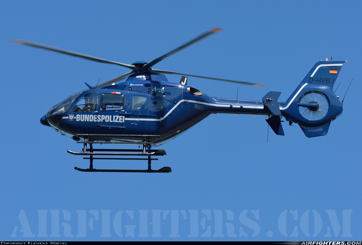 Germany - Bundespolizei Eurocopter EC-135T2 D-HVBJ at Munster / Osnabruck (- Greven) (FMO / EDDG), Germany