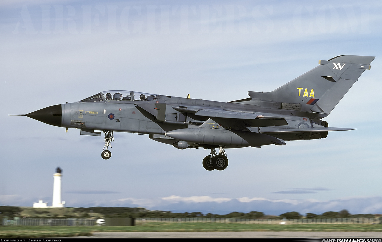 UK - Air Force Panavia Tornado GR1 ZA355 at Lossiemouth (LMO / EGQS), UK
