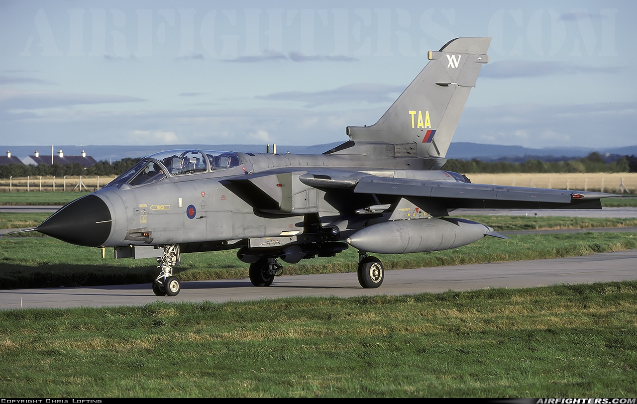 UK - Air Force Panavia Tornado GR1 ZA355 at Lossiemouth (LMO / EGQS), UK
